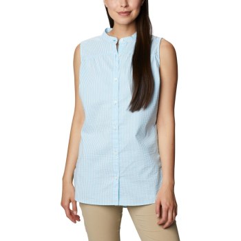 Dámské Tílko Columbia Cherry Creek Lane Sleeveless Tunic Tyrkysové VUIELK387